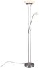 R40073507 Stehleuchte ORSON Nickel matt 28W LED, Höhe ca. 180 cm Bild 2
