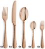 Kuppels Home CRYSTAL Besteckset 30-teilig PVD rosé gehämmert Bild 4