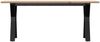 vidaXL Couchtisch Y-Gestell 110x40x45 cm Massivholz Kiefer & Stahl 3282711 Bild 4