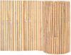 vidaXL Gartenzaun Bambus 1000×50 cm 142678 Bild 2