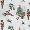 Estella Kuschel Flanell Bettwäsche 135x200 Nutcracker Nußknacker Weihnachten 4465-460 Bild 3