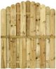 vidaXL Gartentor Imprägniertes Kiefernholz 100x125 cm 45328 Bild 2