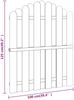 vidaXL Gartentor Imprägniertes Kiefernholz 100x125 cm 45328 Bild 5