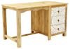 Schreibtisch Sita 130x76x70 aus Mangoholz Bild 2