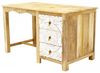 Schreibtisch Sita 130x76x70 aus Mangoholz Bild 3