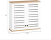 SoBuy BZR42-W Hängeschrank, MDF, Lackiert, Weiß, 60 x 56 x 19 cm Bild 3