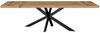 Esstisch Elgin 2 175-275x80x100 Holzwerkstoff Schwarz/Wotan Eiche Bild 4