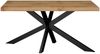 Esstisch Elgin 2 175-275x80x100 Holzwerkstoff Schwarz/Wotan Eiche Bild 3