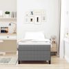 vidaXL Boxspringbett Hellgrau 90 x 190 cm Cordstoff 42006942 Bild 3