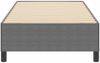 vidaXL Boxspringbett Hellgrau 90 x 190 cm Cordstoff 42006942 Bild 5