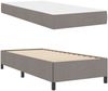 vidaXL Boxspringbett Taupe 100 x 200 cm Stoff 3398840 Bild 5