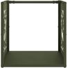 vidaXL Brennholzregal Olivgrün 40x40x40 cm Kaltgewalzter Stahl 864252 Bild 5