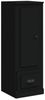 vidaXL Highboard Schwarz 36x35,5x103,5 cm Holzwerkstoff 816305 Bild 2