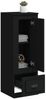 vidaXL Highboard Schwarz 36x35,5x103,5 cm Holzwerkstoff 816305 Bild 4
