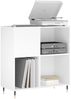 vidaXL Plattenschrank Weiß 84,5x38x89 cm Holzwerkstoff 831764 Bild 3