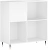 vidaXL Plattenschrank Weiß 84,5x38x89 cm Holzwerkstoff 831764 Bild 2