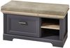 Sitzbank >Jasmin< in Graphit - 93x49x41cm (BxHxT) Bild 2