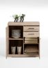 Kommode >BRISTOL 2< in Eiche Dekor - 80x89,9x34,9cm (BxHxT) Bild 3