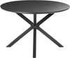 Esstisch FITZROY Schwarz 120 cm 120 cm Bild 4