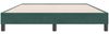 vidaXL Bettgestell ohne Matratze Dunkelgrün 140x220 cm Samt 4101406 Bild 5