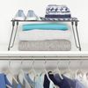 Regaleinsatz stapelbar grau Schrankregal Schrankeinsatz Organizer Regal mDesign Bild 4