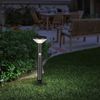 Maclean LED Solarleuchte MCE465 LED-Leuchte mit Sensor 3 Modi, Neutralweiß, Solar Gartenleuchte mit Erdspieß Bild 3