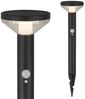 Maclean LED Solarleuchte MCE465 LED-Leuchte mit Sensor 3 Modi, Neutralweiß, Solar Gartenleuchte mit Erdspieß Bild 2