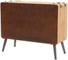 vidaXL Schubladenkommode Massivholz Tanne 91x35x73 cm 245774 Bild 4