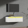 radelldar Lowboard mit LED-Beleuchtung, hängender TV-Schrank (1 St), modernes griffloses TV-Board mit 2 Türen, 100 cm breit Bild 4