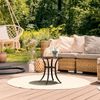 Relaxdays Runder Gartentisch Vintage Bild 4