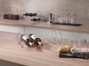 METALTEX 383212000 Wine-Bar Flaschenregal 3-er Set 44x15x13/34 cm Polytherm, stapelbar / Raumsparer Bild 5