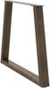 vidaXL Esstischbeine V-Form 2 Stück Naturstahl 80x(72-73,3) cm Stahl 4012575 Bild 4