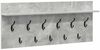 vidaXL Wandmontierter nachttisch mit Regal Beton Grau 100 x 40 x 12 cm 874446 Bild 2