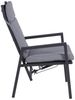 Garden Pleasure Stuhl SINTRA, verstellbar Schwarz Stuhl Stühle Gartenstühle Bild 5