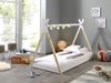 Tipi Karyn 206x106x136 Kinderbett Massivholz Weiß/Natur Bild 4
