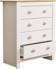 VCM Kommode & Sideboard Balusa 920372 Weiß H. 95 x B. 79 x T. 40 cm Bild 2