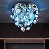 RGB LED Deckenlampe, chrom, Behang silber, 55 cm LUCCA Bild 5