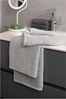 Villeroy & Boch Gästetuch - One, Walkfrottier, Handtuch, Baumwolle Hellgrau 30x50 cm Bild 2