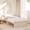 vidaXL Tagesbett ohne Matratze 80x200 cm Massivholz Kiefer 859244 Bild 4