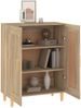 Sideboard Sonoma-Eiche 69,5 x 34 x 90 cm Holzwerkstoff [812135] Bild 4