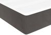 vidaXL Taschenfederkernmatratze Mittel Dunkelgrau 90x200x20 cm Samt 347729 Bild 5