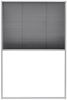 vidaXL Insektenschutz-Plissee für Fenster Aluminium 80 x 120 cm 142612 Bild 2