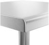 Royal Catering Arbeitstisch 90 x 60 cm Edelstahltisch Edelstahl Zerlegetisch Gastro 210 kg, verschiedene Größen Bild 2