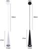 Rosnek LED Pendelleuchte Mini, Modern, 7W, Höhenverstellbar, für Küche Esszimmer Bar Deko, Warmes Licht: 3000K, Weißes Licht: 6000K Bild 2