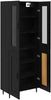 vidaXL Highboard 2 pcs Schwarz Eichen-Optik Holzwerkstoff 3416241 Bild 5