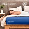 leevitex® Spannbettlaken für Boxspringbetten & Wasserbetten - Spannbetttuch 170 g/m², Gummizug: rundum, 100% Mako-Baumwolle, sehr robust, 180x200 – 200x220 cm + 40 cm Steg Bild 4