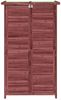 vidaXL Geräteschuppen Mokka 83x57x140 cm Massivholz Kiefer 172242 Bild 4