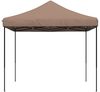 vidaXL Party-Zelt Braun 292 x 292 x 315 cm Oxford-Stoff 42023548 Bild 5