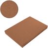 Topper Jersey Spannbettlaken 180 x 200 cm Nougat Bild 2