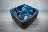 PureHaven Outdoor-Whirlpool 215x215 cm für 5 Personen mit 53 Massagedüsen Heizung Farblicht und Thermoabdeckung UV-Wasseraufbereitung 2 Liegeflächen Bild 4